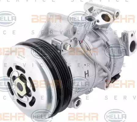 HELLA 8FK 351 005-251 - Компрессор кондиционера autospares.lv