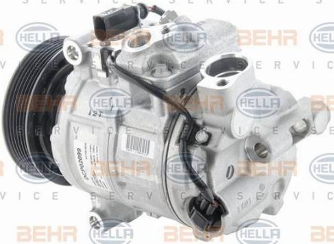 HELLA 8FK 351 006-441 - Компрессор кондиционера autospares.lv