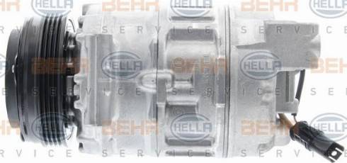 HELLA 8FK 351 006-341 - Компрессор кондиционера autospares.lv