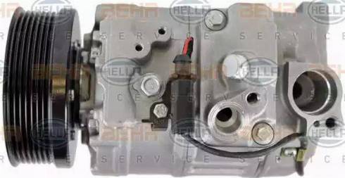 HELLA 8FK 351 001-871 - Компрессор кондиционера autospares.lv