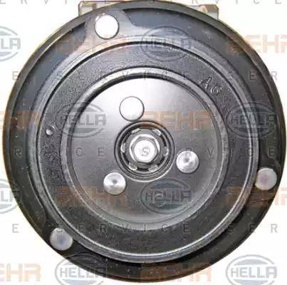 HELLA 8FK 351 001-391 - Компрессор кондиционера autospares.lv