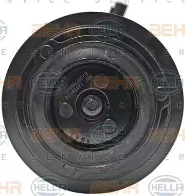 HELLA 8FK 351 001-361 - Компрессор кондиционера autospares.lv