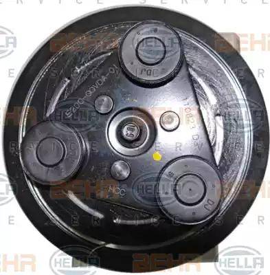 HELLA 8FK 351 001-331 - Компрессор кондиционера autospares.lv