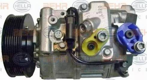 HELLA 8FK 351 001-371 - Компрессор кондиционера autospares.lv