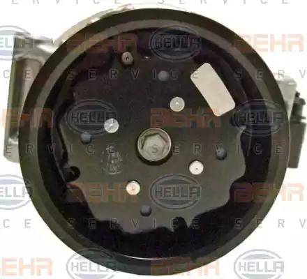 HELLA 8FK 351 001-371 - Компрессор кондиционера autospares.lv