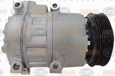 HELLA 8FK 351 001-261 - Компрессор кондиционера autospares.lv