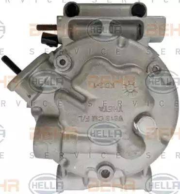 HELLA 8FK 351 001-261 - Компрессор кондиционера autospares.lv