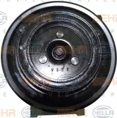 HELLA 8FK 351 001-261 - Компрессор кондиционера autospares.lv