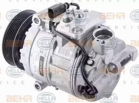 HELLA 8FK 351 003-401 - Компрессор кондиционера autospares.lv