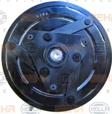 HELLA 8FK 351 003-301 - Компрессор кондиционера autospares.lv