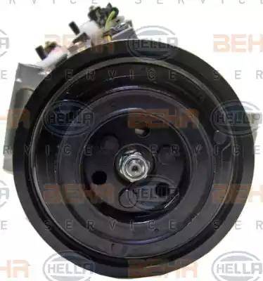 HELLA 8FK 351 003-381 - Компрессор кондиционера autospares.lv