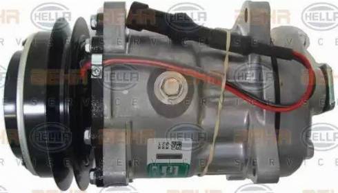 HELLA 8FK 351 003-271 - Компрессор кондиционера autospares.lv