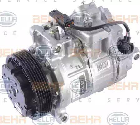 HELLA 8FK 351 002-441 - Компрессор кондиционера autospares.lv