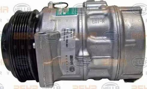 HELLA 8FK 351 002-461 - Компрессор кондиционера autospares.lv