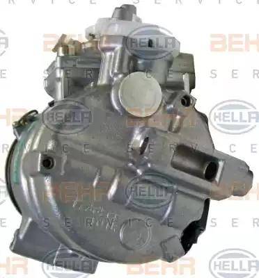 HELLA 8FK 351 002-461 - Компрессор кондиционера autospares.lv