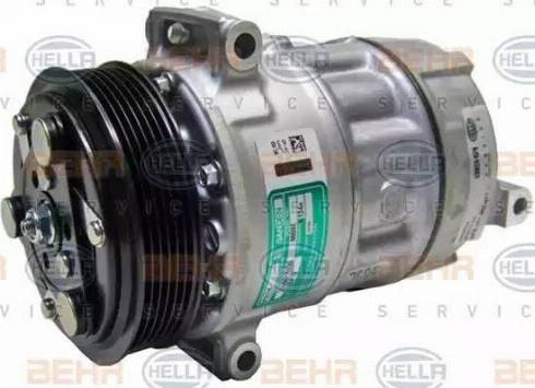 HELLA 8FK 351 002-471 - Компрессор кондиционера autospares.lv