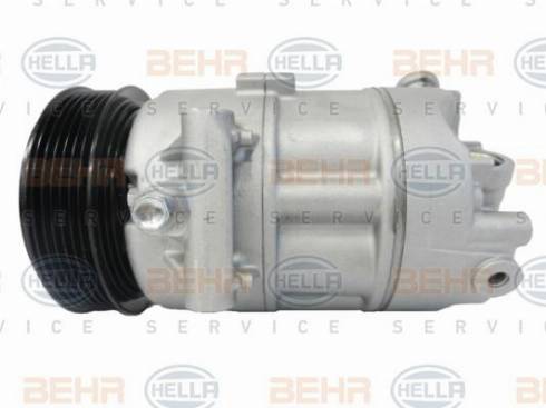 HELLA 8FK 351 002-801 - Компрессор кондиционера autospares.lv