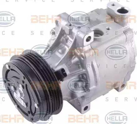 HELLA 8FK 351 002-371 - Компрессор кондиционера autospares.lv