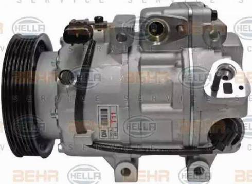 HELLA 8FK 351 002-241 - Компрессор кондиционера autospares.lv