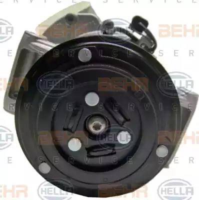 HELLA 8FK 351 002-281 - Компрессор кондиционера autospares.lv