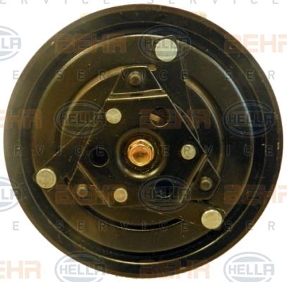 HELLA 8FK 351 007-801 - Компрессор кондиционера autospares.lv