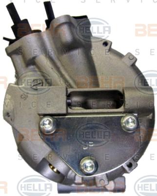 HELLA 8FK 351 007-331 - Компрессор кондиционера autospares.lv