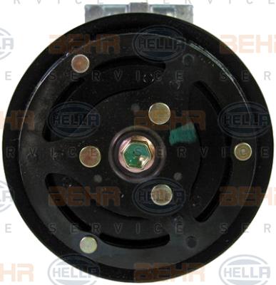 HELLA 8FK 351 007-761 - Компрессор кондиционера autospares.lv