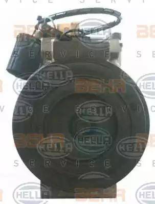 HELLA 8FK 351 109-041 - Компрессор кондиционера autospares.lv