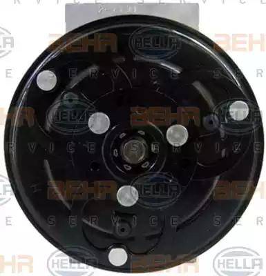 HELLA 8FK 351 109-261 - Компрессор кондиционера autospares.lv