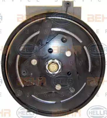 HELLA 8FK 351 109-761 - Компрессор кондиционера autospares.lv