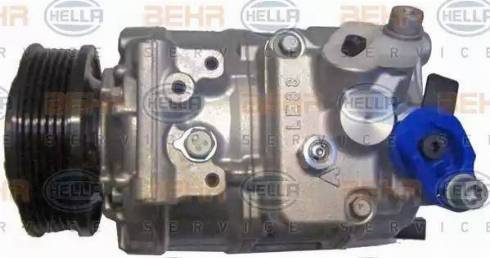 HELLA 8FK 351 105-441 - Компрессор кондиционера autospares.lv