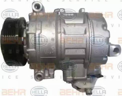 HELLA 8FK 351 105-441 - Компрессор кондиционера autospares.lv