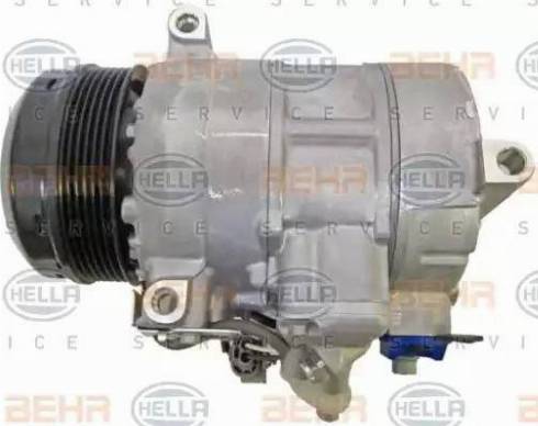 HELLA 8FK 351 105-401 - Компрессор кондиционера autospares.lv