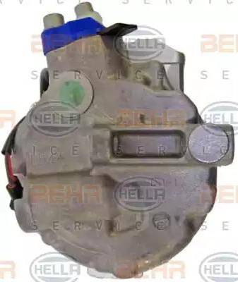 HELLA 8FK 351 105-351 - Компрессор кондиционера autospares.lv