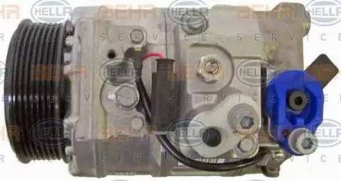 HELLA 8FK 351 105-351 - Компрессор кондиционера autospares.lv