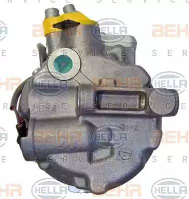 HELLA 8FK 351 105-361 - Компрессор кондиционера autospares.lv