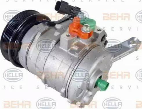 HELLA 8FK 351 105-251 - Компрессор кондиционера autospares.lv