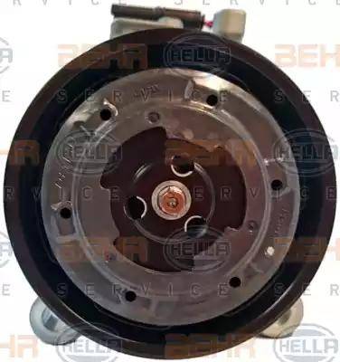 HELLA 8FK 351 105-221 - Компрессор кондиционера autospares.lv