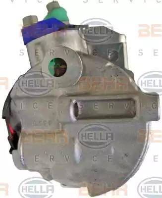 HELLA 8FK 351 105-271 - Компрессор кондиционера autospares.lv