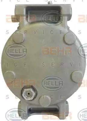 HELLA 8FK 351 105-741 - Компрессор кондиционера autospares.lv