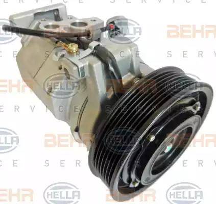 HELLA 8FK 351 106-901 - Компрессор кондиционера autospares.lv