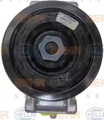 HELLA 8FK 351 106-431 - Компрессор кондиционера autospares.lv