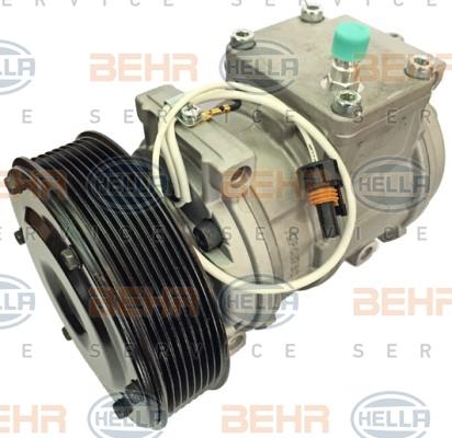 HELLA 8FK 351 106-641 - Компрессор кондиционера autospares.lv