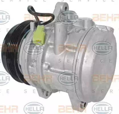 HELLA 8FK 351 106-351 - Компрессор кондиционера autospares.lv