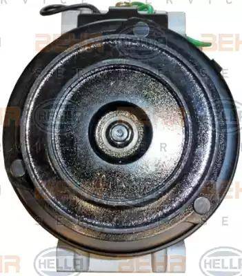 HELLA 8FK 351 108-961 - Компрессор кондиционера autospares.lv