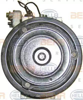 HELLA 8FK 351 108-981 - Компрессор кондиционера autospares.lv