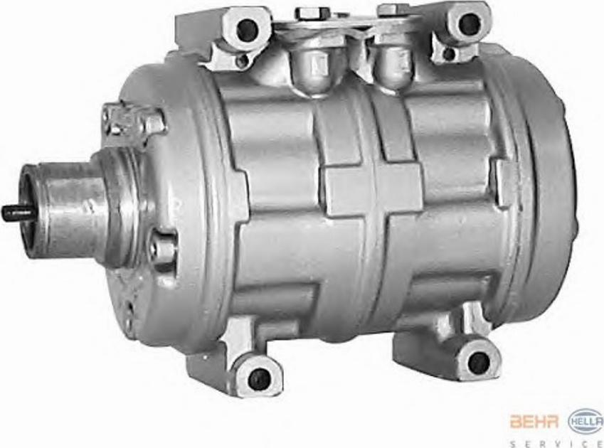 HELLA 8FK 351 108-511 - Компрессор кондиционера autospares.lv