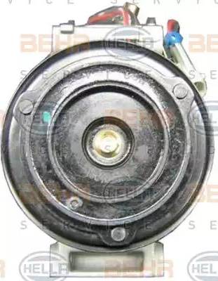 HELLA 8FK 351 108-251 - Компрессор кондиционера autospares.lv