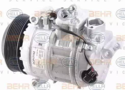 HELLA 8FK 351 107-131 - Компрессор кондиционера autospares.lv