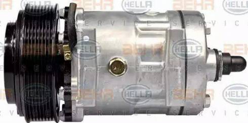 HELLA 8FK 351 119-891 - Компрессор кондиционера autospares.lv